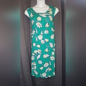 Apt 9 floral sleeveless cotton dress